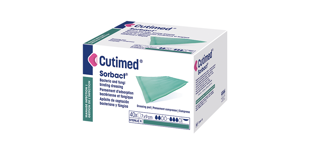 Imagen de Cutimed Sorbact Compresa Absorbente Imagen de Cutimed Sorbact Compresa Absorbente